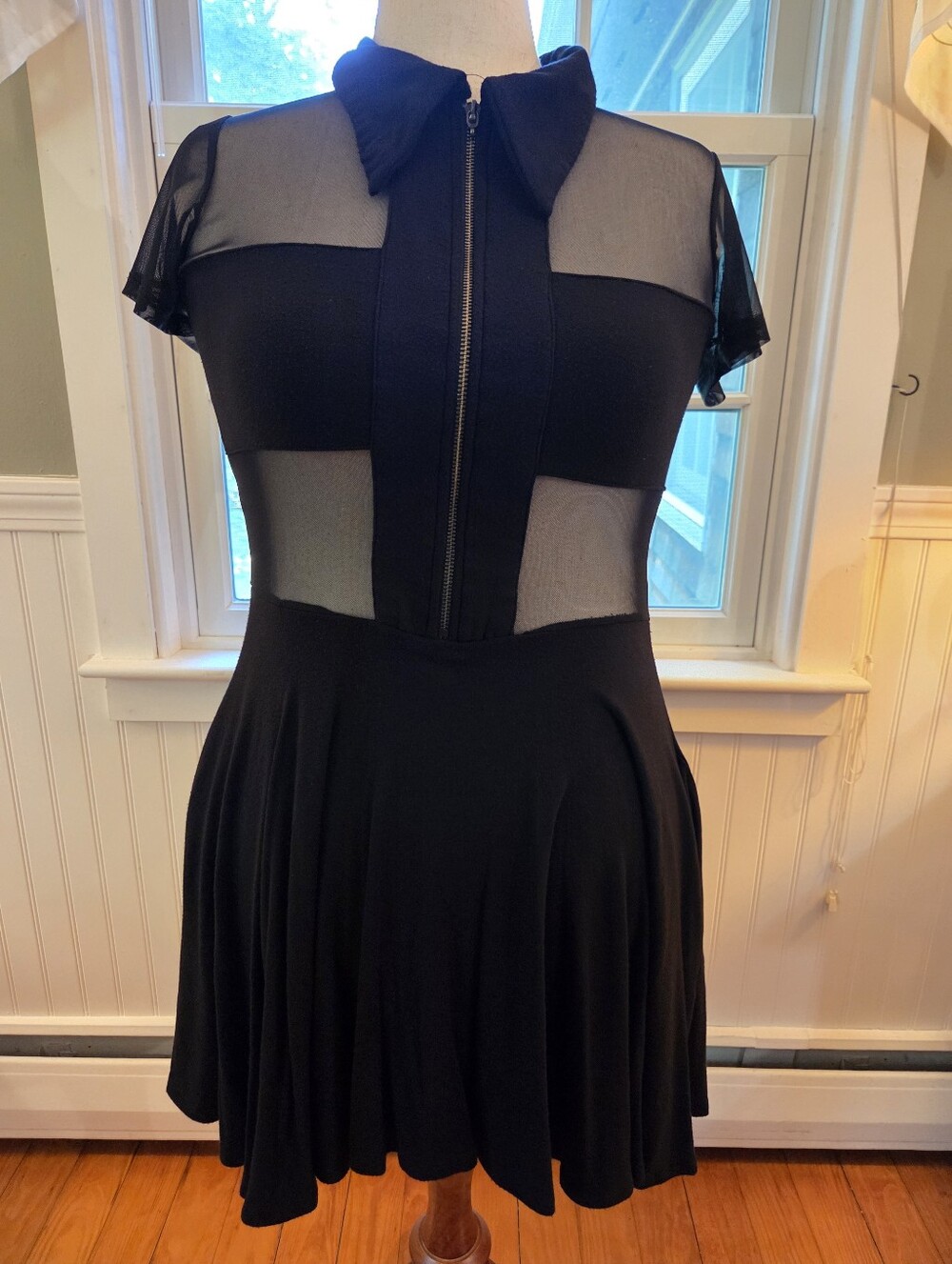 Foxblood Crossed Out Dress - Picture 3 of 6